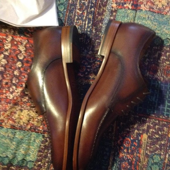Curatore Men\'s Assante Brown Leather Dress Shoes - 11 - New in Box main image 5